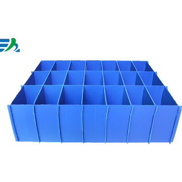 Hollow plate for packaging